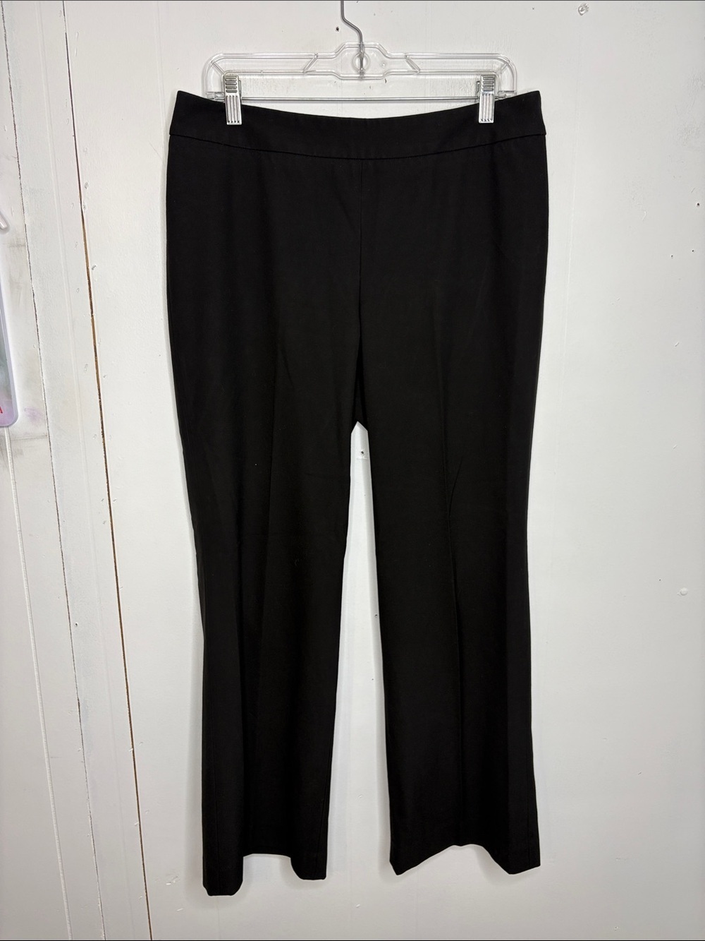 Talbots Pants Womens 12P Curvy Straight Ankle Neutral Capsule Office Career